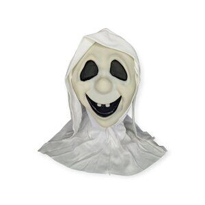 Vintage Fun World DIV Fantastic Faces Original Gen White Goofy Ghost Mask Rare